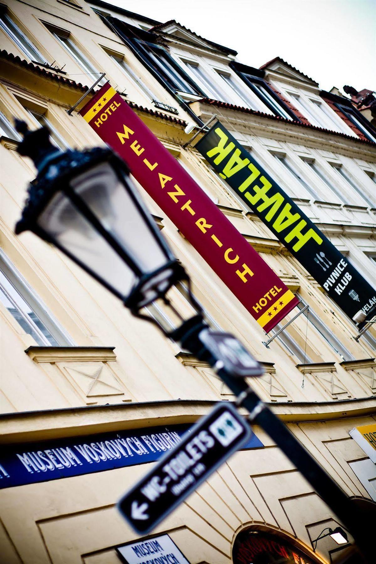 Hotel Melantrich Praga Exterior foto
